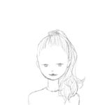 お絵かき日記_No2〜深夜ラジオ聴いてます〜