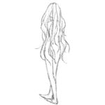 お絵かき日記_No16〜白髪が気になる〜